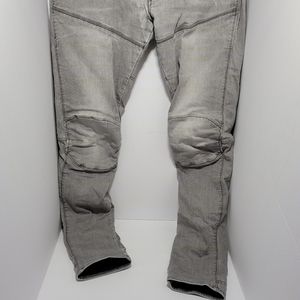 G Star Raw 3D Zip Knee Skinny Jeans 5620